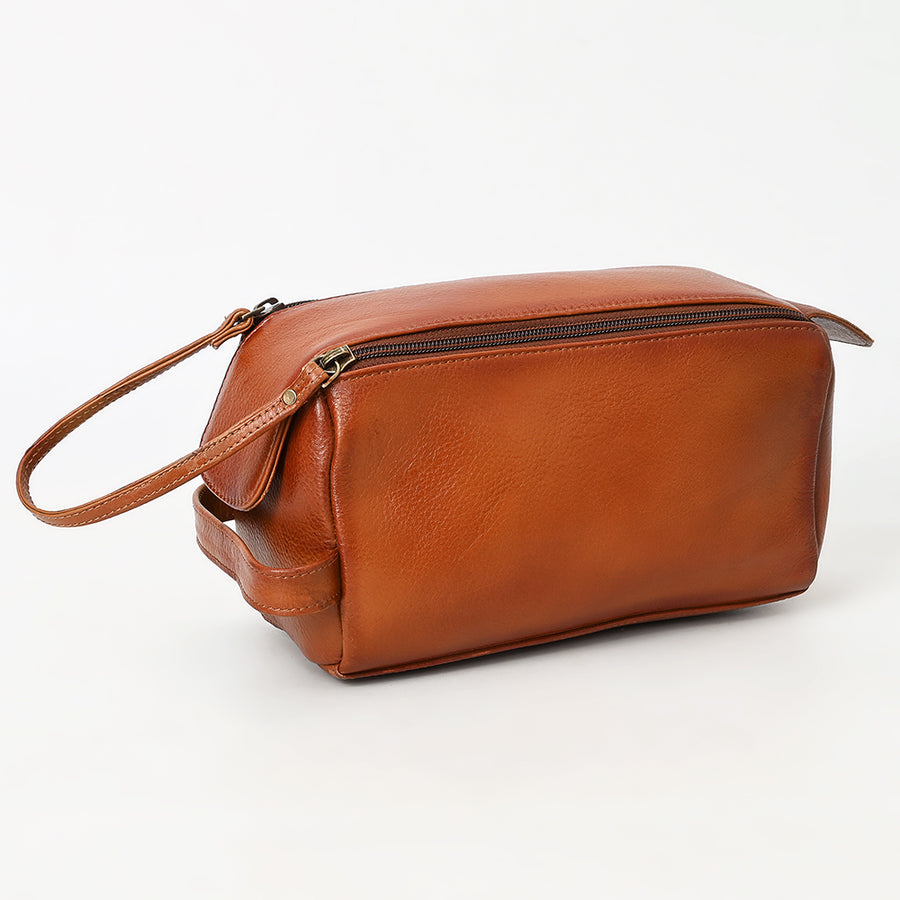 OHLAY Toiletry Genuine Leather women bag western OHM119C by Hilason – Cowboy and equestrian accessories