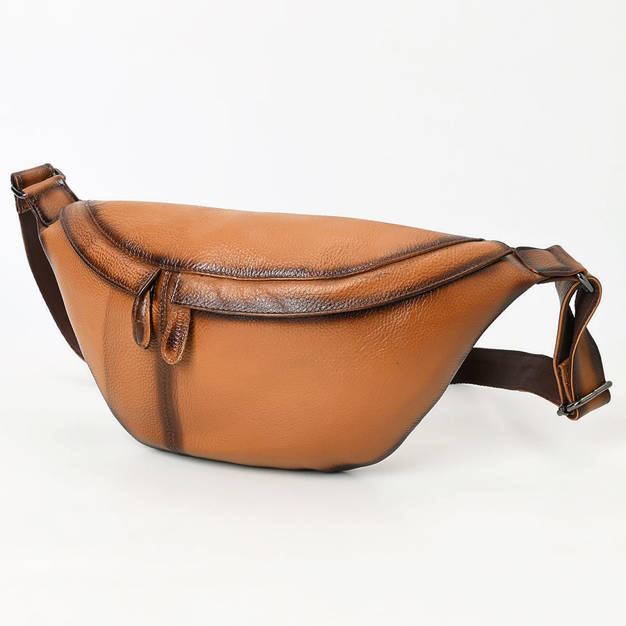 Ohlay Bags OHM121 Fanny Pack Genuine Western Leather Women Bag - Uhorse