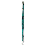 Bar H Equine American Leather Horse Saddle Tack One Ear Headstall Breast Collar Browband Wither Strap Spotted Pinwheel