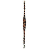 Bar H Equine American Leather Horse Saddle Tack One Ear Headstall Breast Collar Browband Wither Strap Tropical Snake