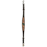 Bar H Equine American Leather Horse Saddle Tack One Ear Headstall | Breast Collar | Browband Headstall | Wither Strap | Tack Set for Horses BER114