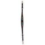 Bar H Equine Austin Arrow Spotted Leather One Ear Headstall Brown