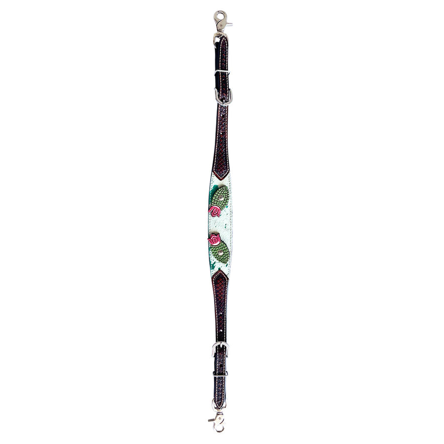 Bar H Equine American Leather Horse Saddle Tack One Ear Headstall Breast Collar Browband Wither Strap Set