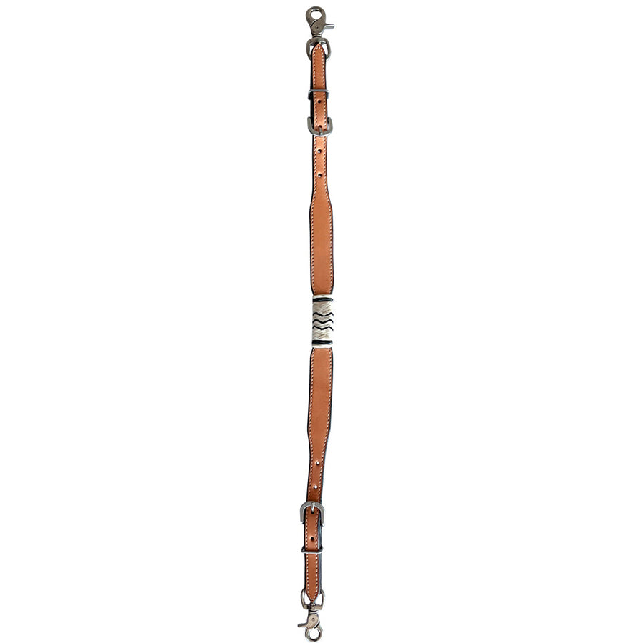 Bar H Equine American Leather Horse Saddle Tack One Ear Headstall | Breast Collar Browband Wither Strap Set BER252