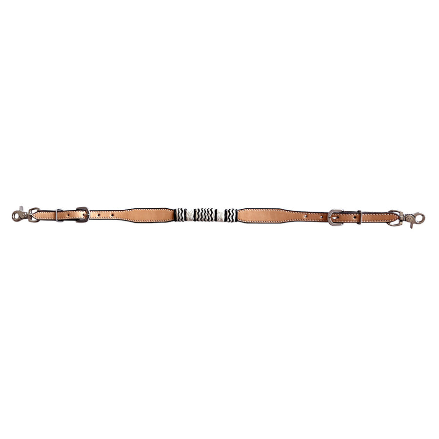 Bar H Equine American Leather Horse Saddle Tack One Ear Headstall | Breast Collar Browband Wither Strap Set BER272
