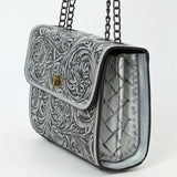 American Darling Small Crossbody Beautifully Hand Tooled  Genuine Leather women bag western handbag purse