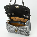 American Darling Small Crossbody Beautifully Hand Tooled  Genuine Leather women bag western handbag purse