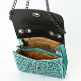 American Darling Small Crossbody Beautifully Hand Tooled  Genuine Leather women bag western handbag purse