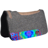 Made In Usa Hilason Western Painted Wool Felt Horse Saddle Pad
