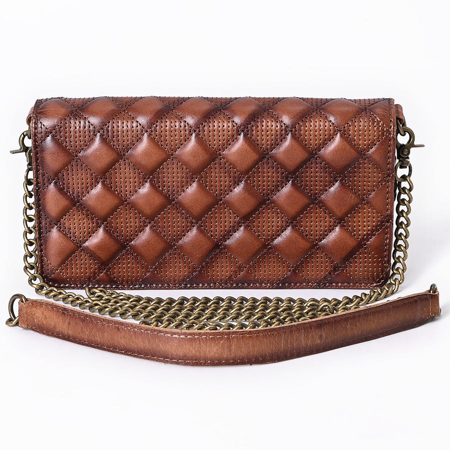 American Darling Clutch Full Grain Genuine Leather Western Women Bag Handbag Purse | Purses for Cute