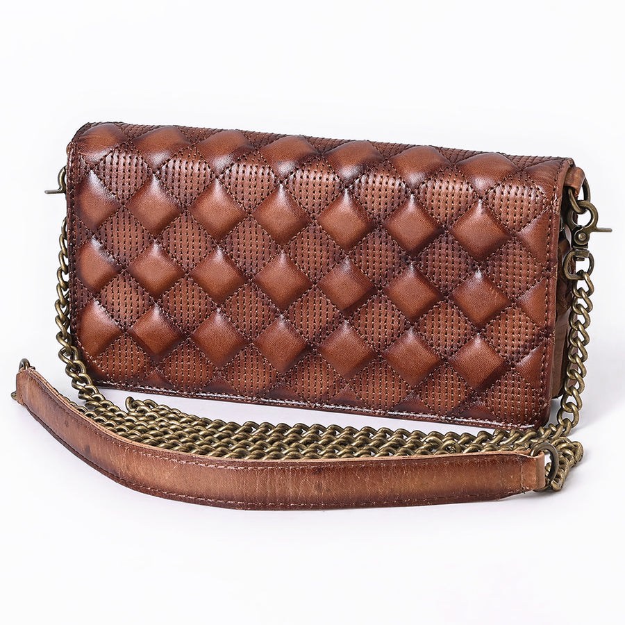 American Darling Clutch Full Grain Genuine Leather Western Women Bag Handbag Purse | Purses for Cute - Uhorse