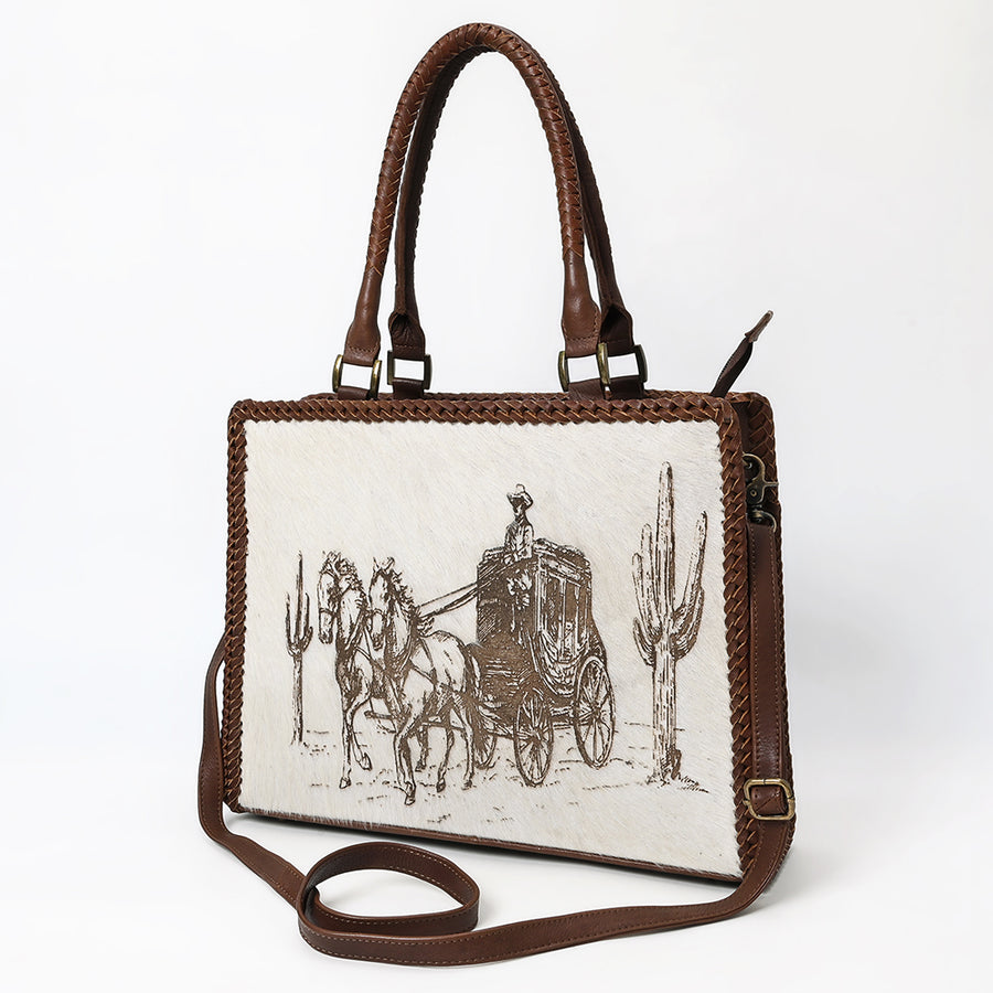 American Darling Tote Hair On Genuine Leather Women Bag Western Handbag Purse | Travel Bags College Casual - Uhorse