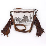 American Darling Crossbody Hair-on Genuine Leather women bag western handbag purse