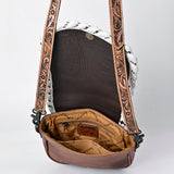 American Darling Crossbody Hand Tooled Genuine Leather Women Bag Western Handbag Purse