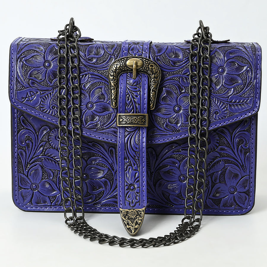 American Darling Small Crossbody Beautifully Hand Tooled Genuine Leather Women bag Western handbag purse | for Cute