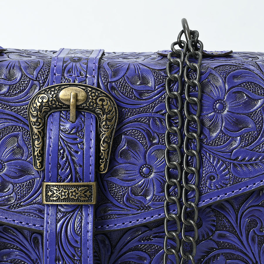 American Darling Small Crossbody Beautifully Hand Tooled Genuine Leather Women bag Western handbag purse | for Cute