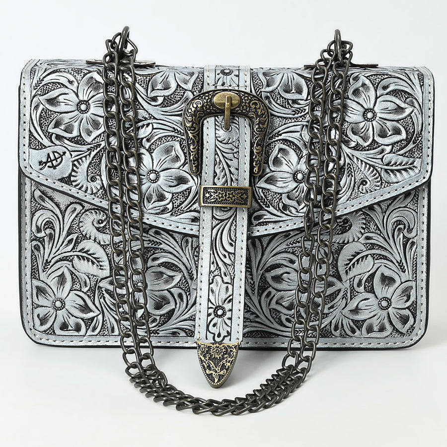 American Darling Small Crossbody Beautifully Hand Tooled Genuine Leather Women bag Western handbag purse | for Cute