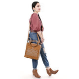 American Darling Tote Genuine Suede Leather women bag western handbag purse