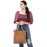 American Darling Tote Genuine Suede Leather women bag western handbag purse