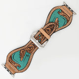 American Darling bird Hand Tooled Men Women Genuine Leather I watch Strap