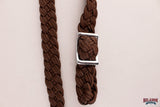 Horse Breast Collar Flat Braided Paracord With Fringes By Hilason