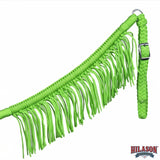 Hilason Horse Breast Collar – Flat Braided Paracord with Fringes