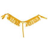 Horse Breast Collar Flat Braided Paracord With Fringes By Hilason