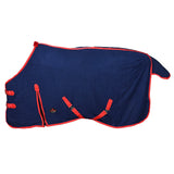 HILASON Western Equine Premium Cotton Towel Horse Blanket Navy Blue