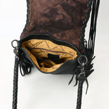 American Darling Messenger Hair On Full Grain Genuine Leather Western Women Bag | Handbag Purse Bags for Cute