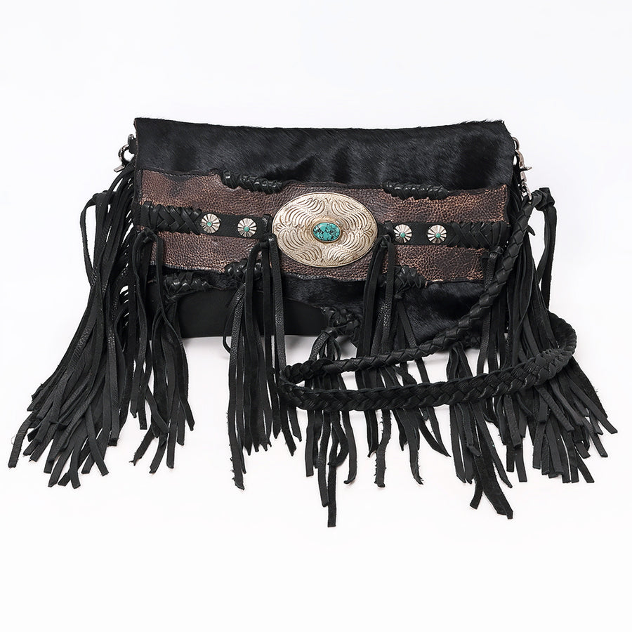 American Darling Cross Body Hair-On Genuine Leather Women Bag Western Handbag Purse