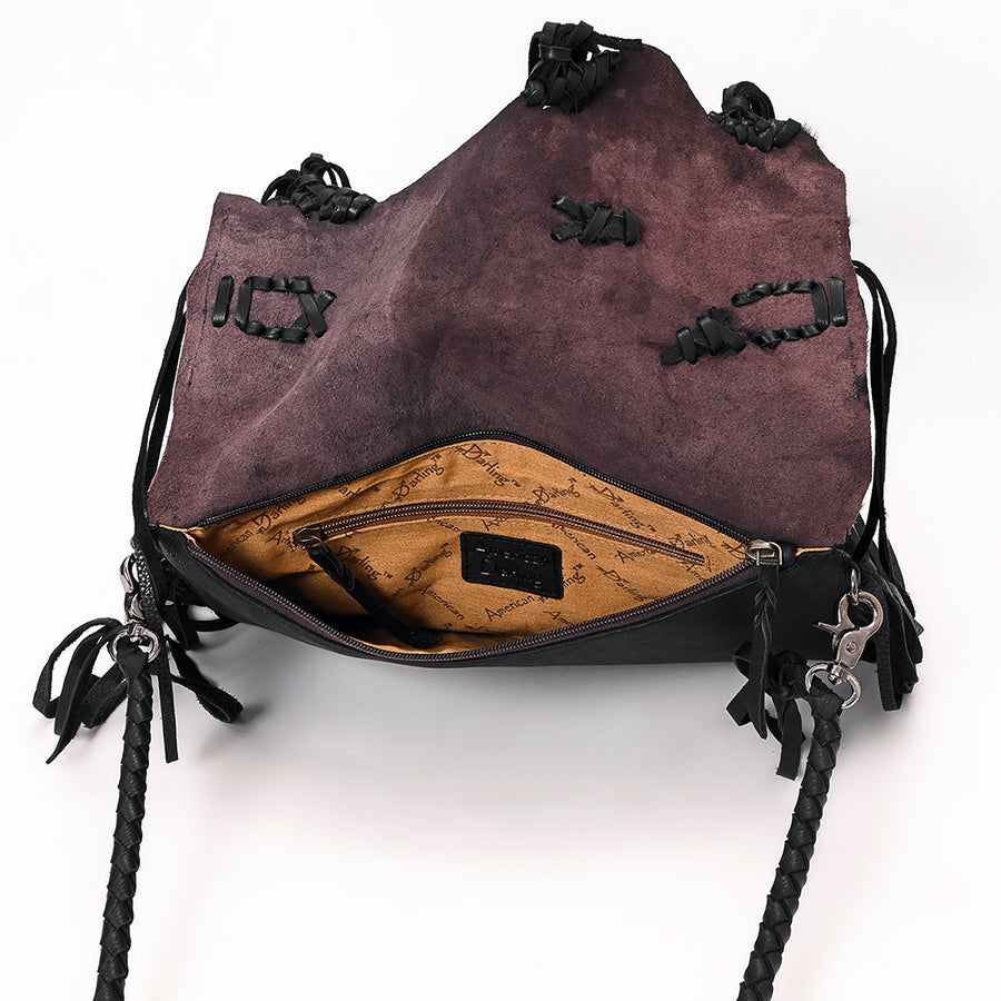 American Darling Cross Body Hair-On Genuine Leather Women Bag Western Handbag Purse