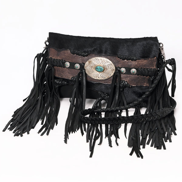 American Darling Cross Body Hair-On Genuine Leather Women Bag Western Handbag Purse - Uhorse