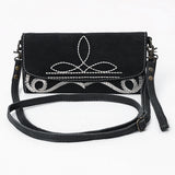 American Darling Suede Bag Genuine Leather Clutch Bag