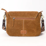 American Darling Hand Tooled Genuine Leather Crossbody Bag