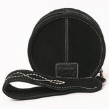 American Darling Suede Bag Genuine Leather Canteen Bag