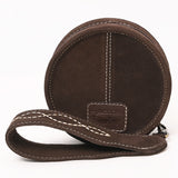 American Darling Suede Bag Genuine Leather Canteen Bag