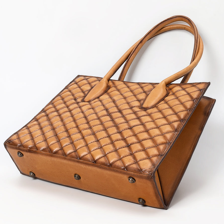 American Darling Tote Full Grain Genuine Leather Western Women Bag Handbag Purse | Travel Bags College Casual