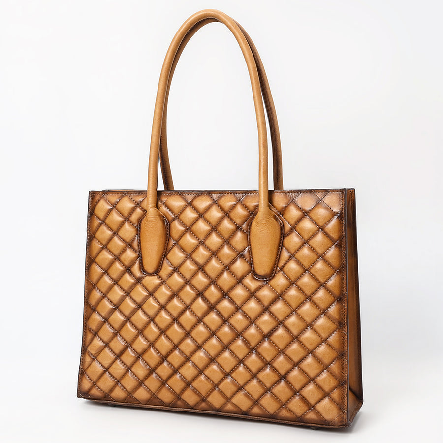 American Darling Tote Full Grain Genuine Leather Western Women Bag Handbag Purse | Travel Bags College Casual - Uhorse