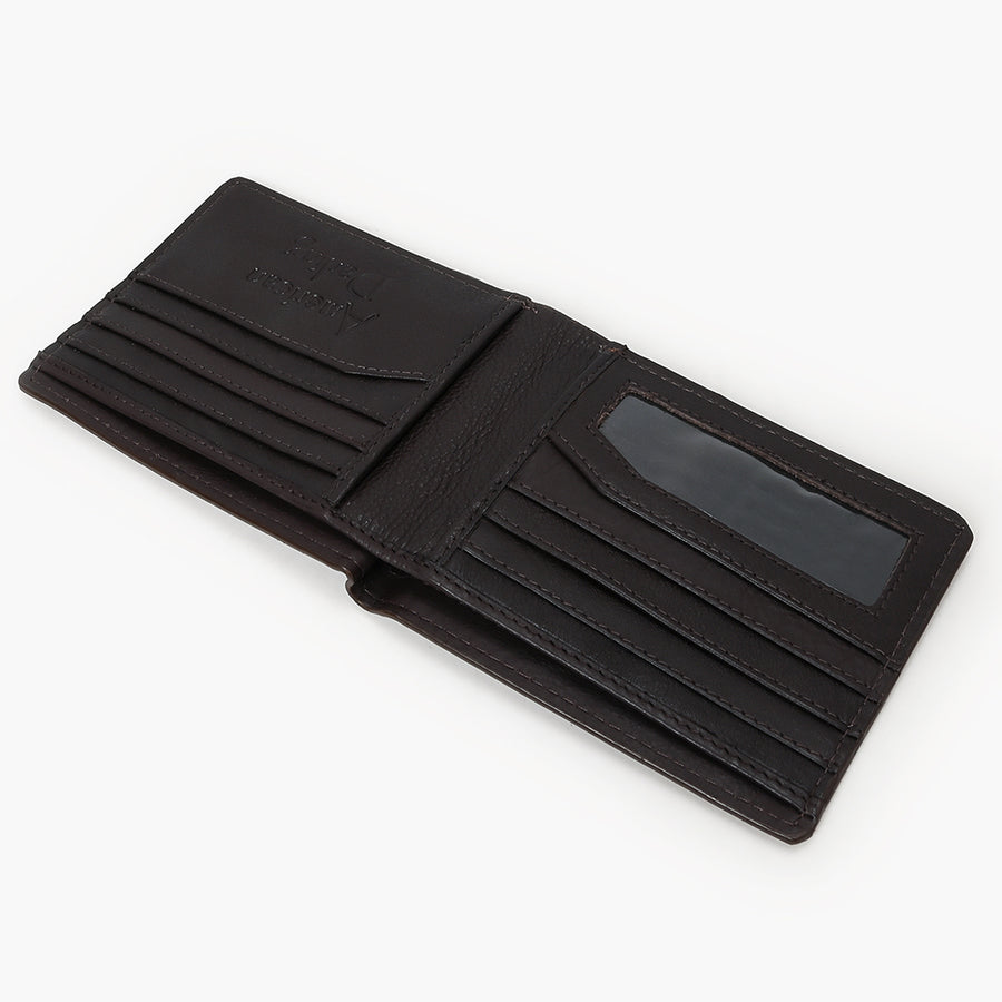 American Darling Wallet Western Genuine Leather Handcrafted Suede Pocket Bifold Wallet with Boot Stitched Design