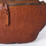 Spaghetti Western Fanny Pack Genuine Leather Women Bag Handbag Purse
