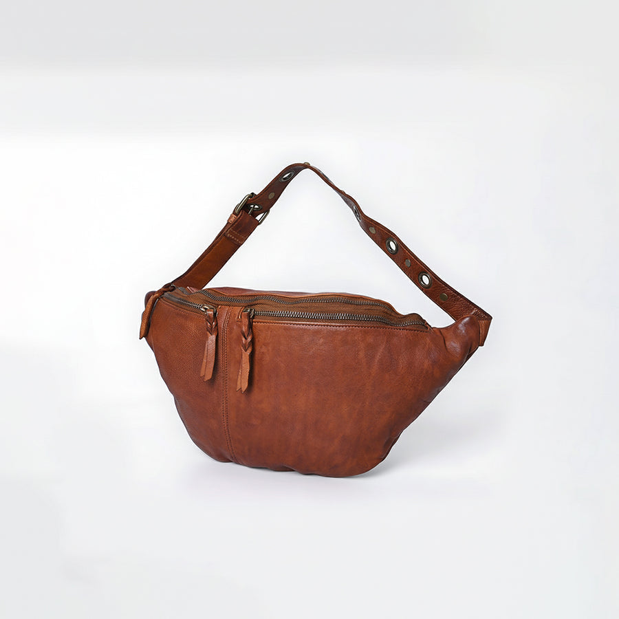 Spaghetti Western Fanny Pack Genuine Leather Women Bag Handbag Purse - Uhorse