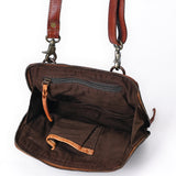 Spaghetti Western Crossbody Genuine Leather women bag western handbag purse