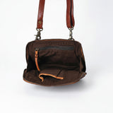 Spaghetti Western Crossbody Genuine Leather women bag handbag purse