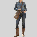 American Darling Sling Genuine Leather Rodeo Wallet For Men & Women Unisex Purse