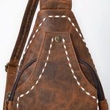 American Darling Sling Genuine Leather Women Bag Western Handbag Purse