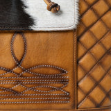 American Darling Backpack Hair On Genuine Leather Western Women Bag Handbag Purse | for Laptop School