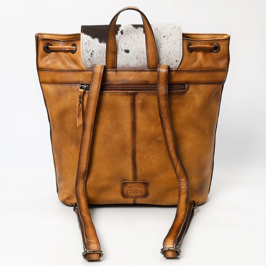 American Darling Backpack Hair On Genuine Leather Western Women Bag Handbag Purse | for Laptop School