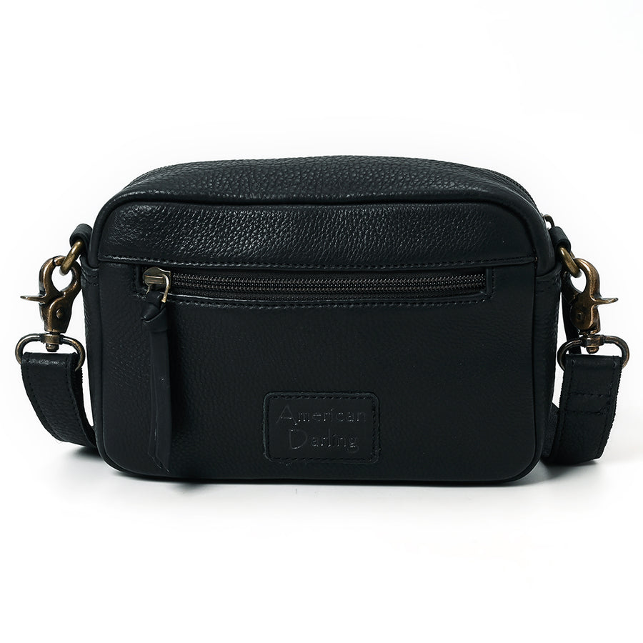 American Darling Camera Bag Genuine Western Leather Women | Handbag Handmade Shoulder for Suede Festival