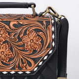 American Darling Clutch Hand Tooled Genuine Leather Women Bag W.
