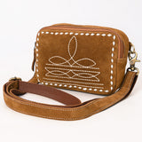 American Darling Suede Genuine Leather Camera bag